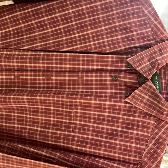 Red, black and white checked dockers button down - Picture 3 of 3